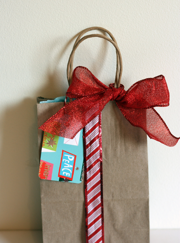recycled card gift tags 4