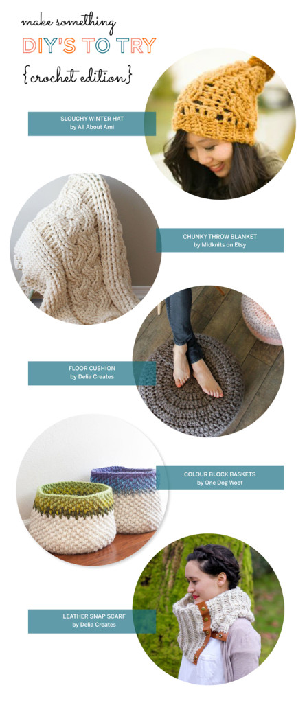 DIY Crochet Projects / The Sweet Escape