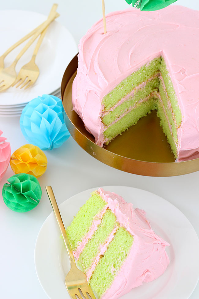 The Sweet Escape turns Three! – Lemon Lime Cake Recipe