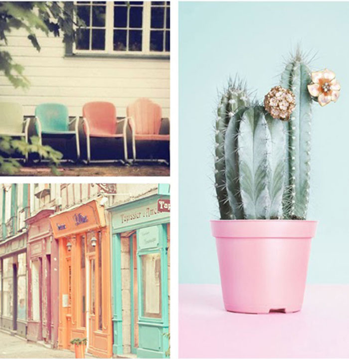 Pastel color and photo inspiration