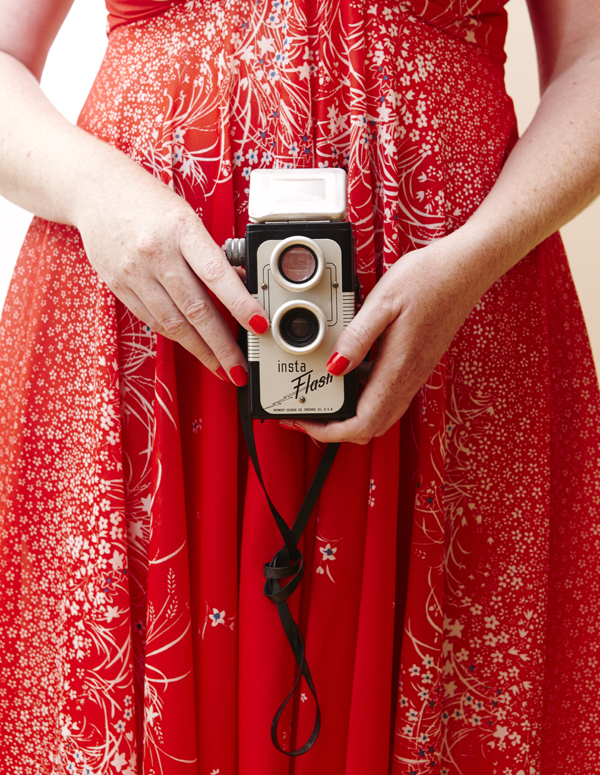 Vintage Camera dress photo series / The Sweet Escape