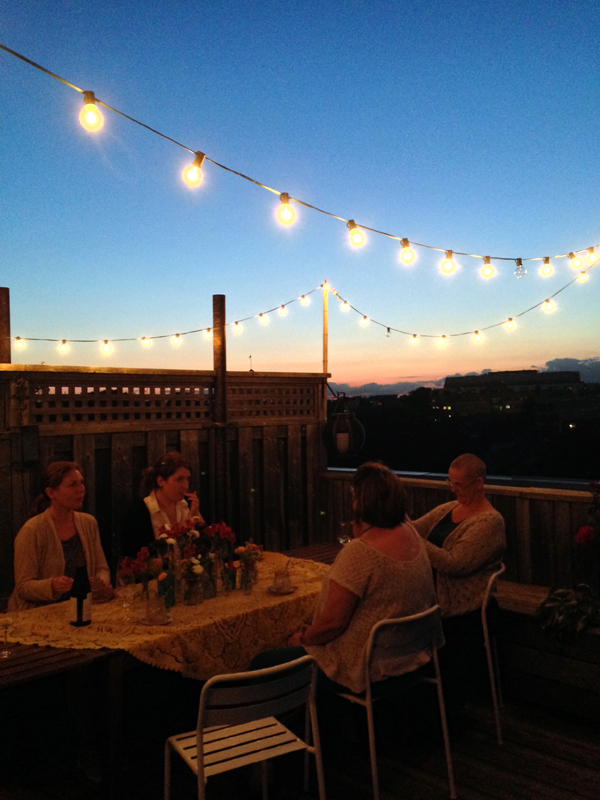 summer rooftop wine & dine / The Sweet Escape