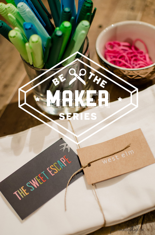 EVENTS: Be the Maker Series Dye Napkin workshop