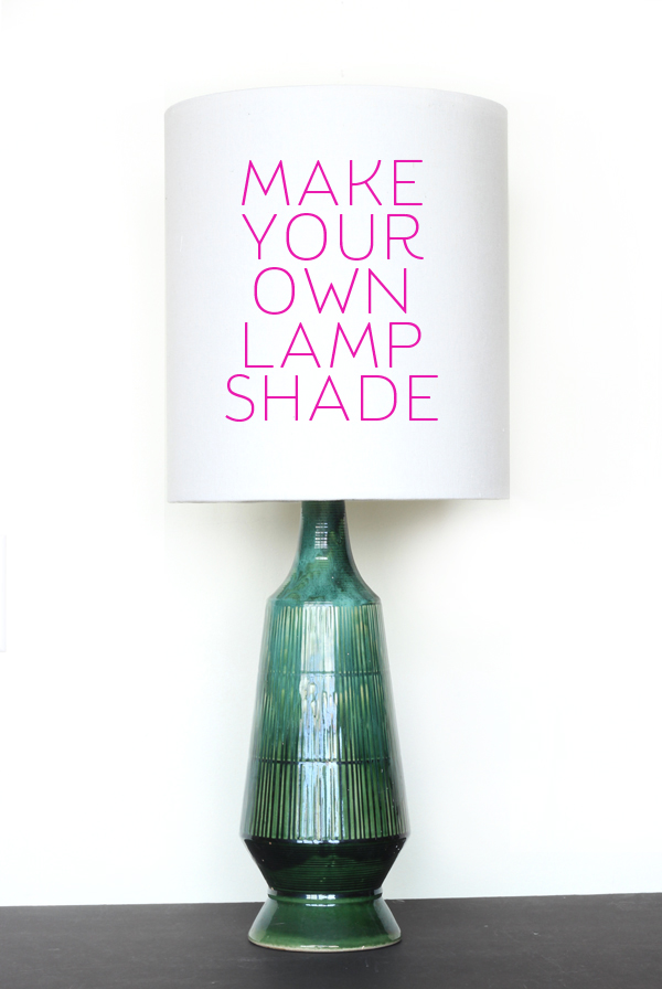 Diy How To Make Your Own Lamp Shade, How To Make Simple Lampshade At Home