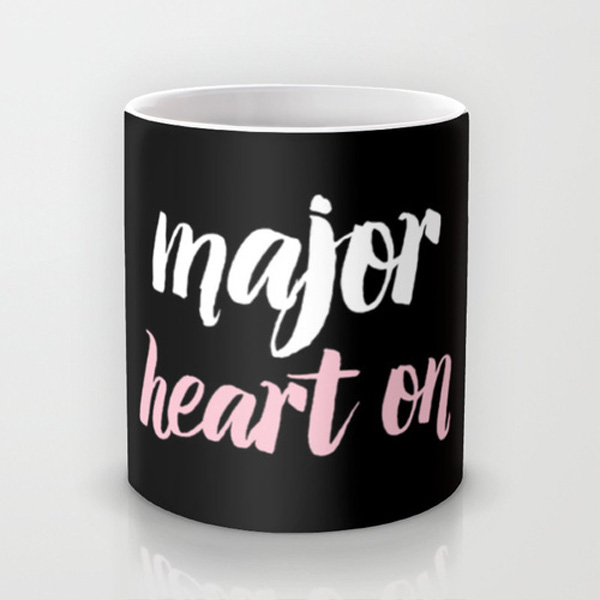 sassy valentine heart on mug / The Sweet Escape