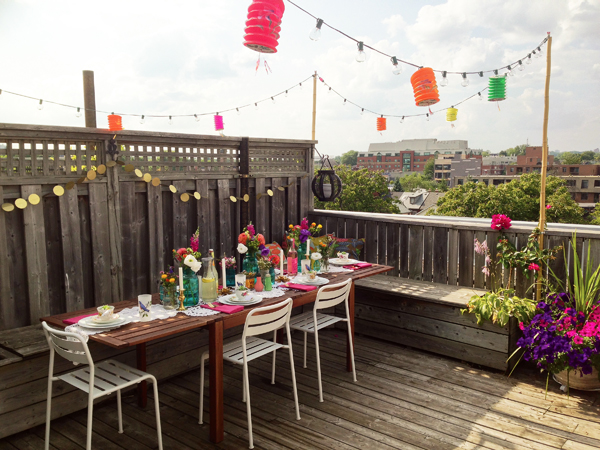 Rooftop Summer Dinner Party