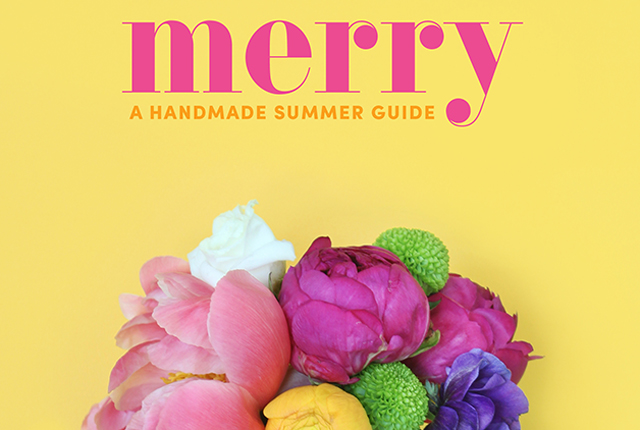 INTRODUCING MERRY MAGAZINE SUMMER! + 9 no-churn homemade ice-cream recipes