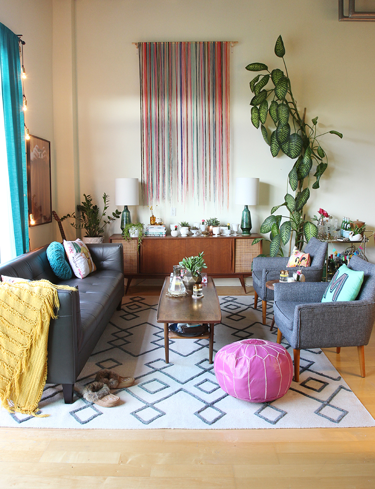 SPACES: My Loft Living Room Makeover