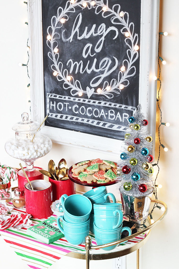 Introducing Merry Mag Holiday + DIY Hot Cocoa Bar