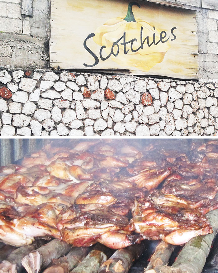Scotchies Jerk Chicken in Montego Bay Jamaica