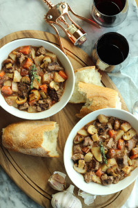 Red Wine Crock Pot Beef Stew by The Sweet Escape