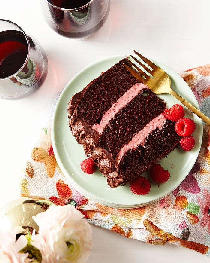 Red Wine Chocolate Cake Stop Motion Video