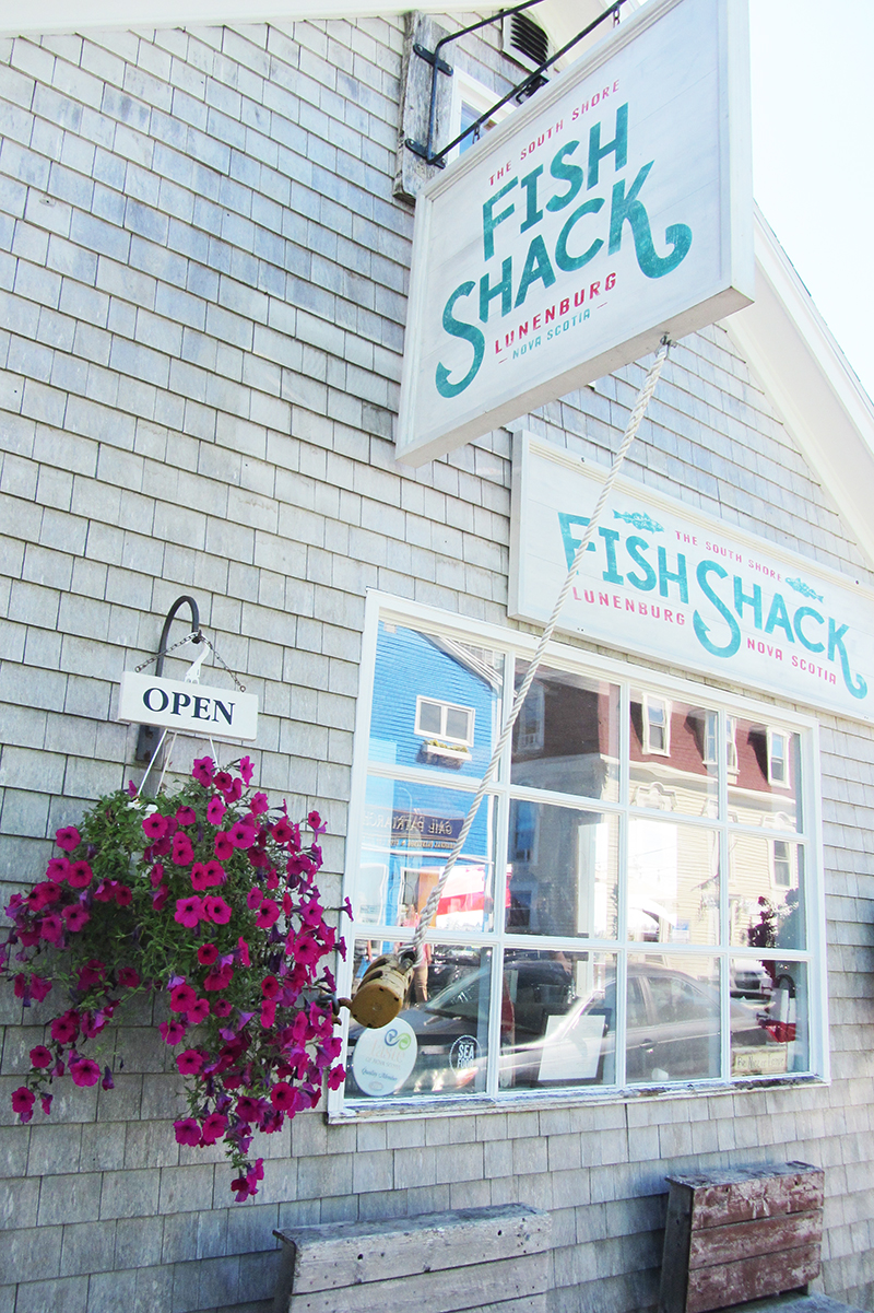 Lunenburg Nova Scotia Fish Shack - The Sweet Escape Travel Blog