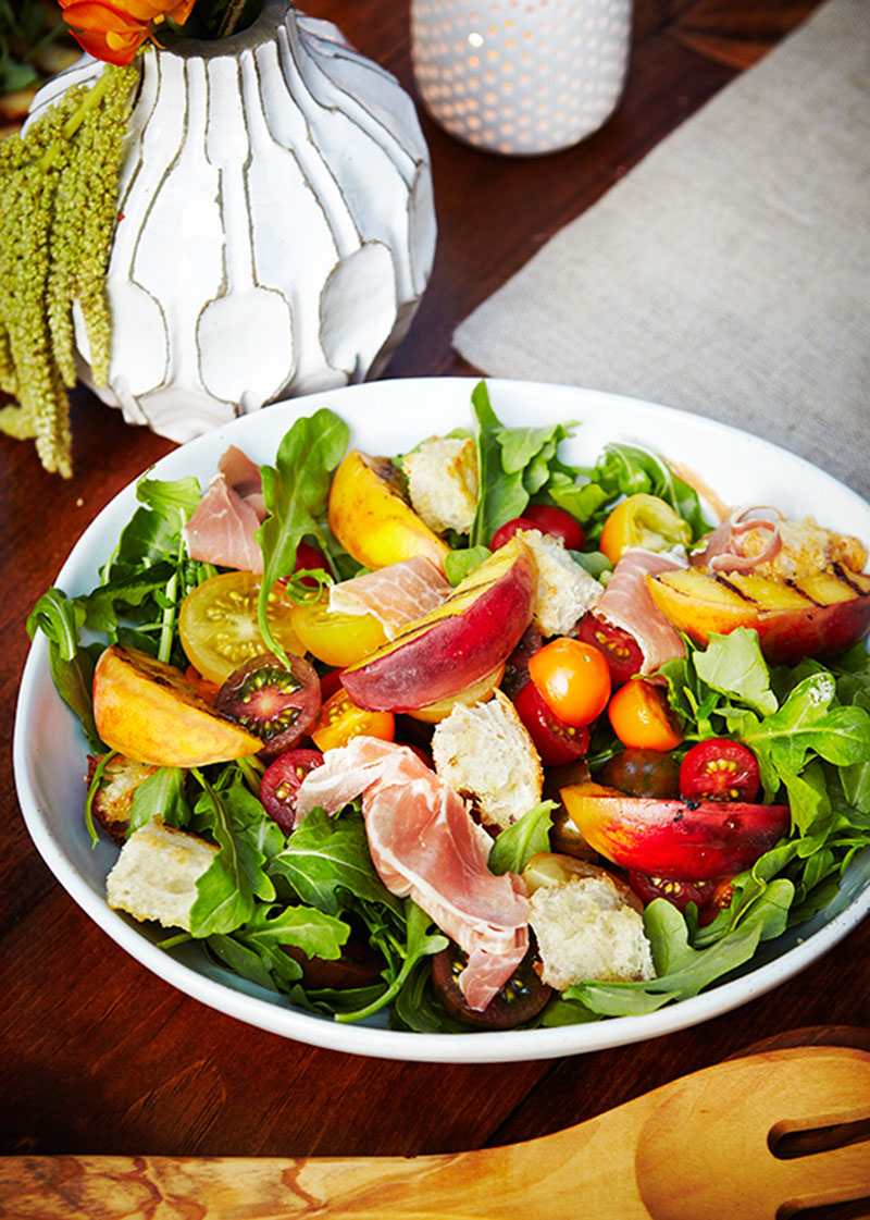 Summer grilled salad recipe - The Sweet Escape