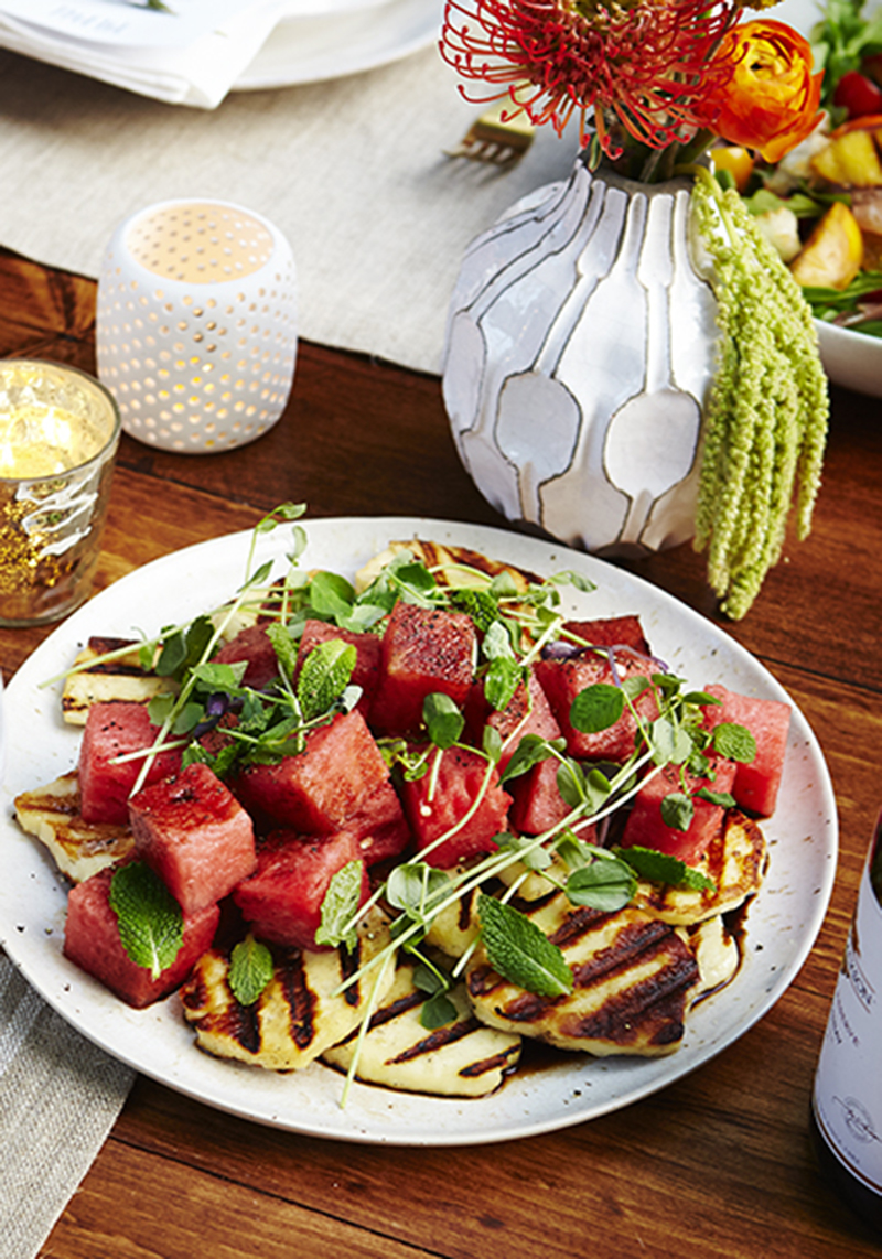 Summer grilled salad recipe - The Sweet Escape